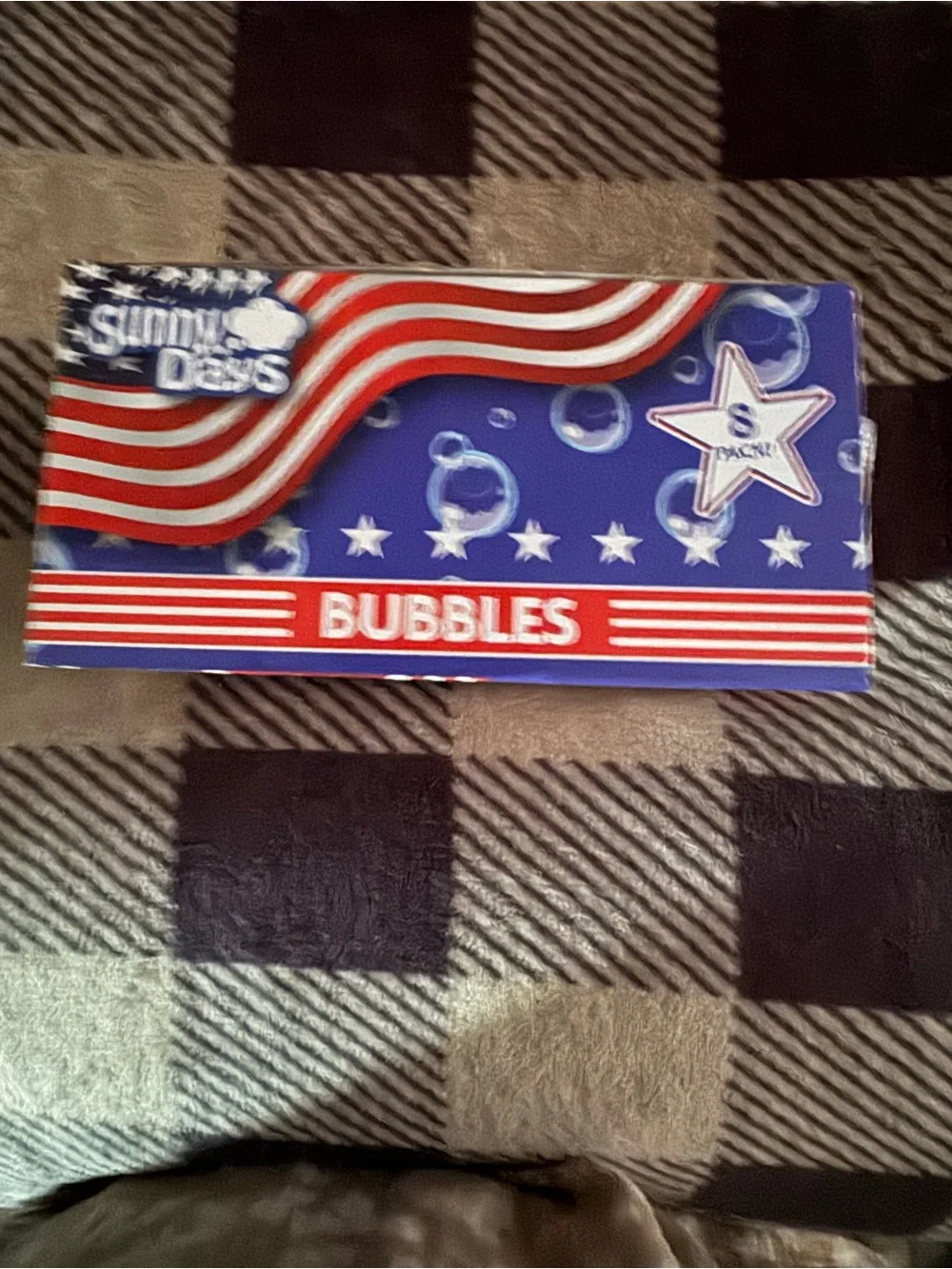 Red & Blue Patriotic Bubbles - 8 Pack